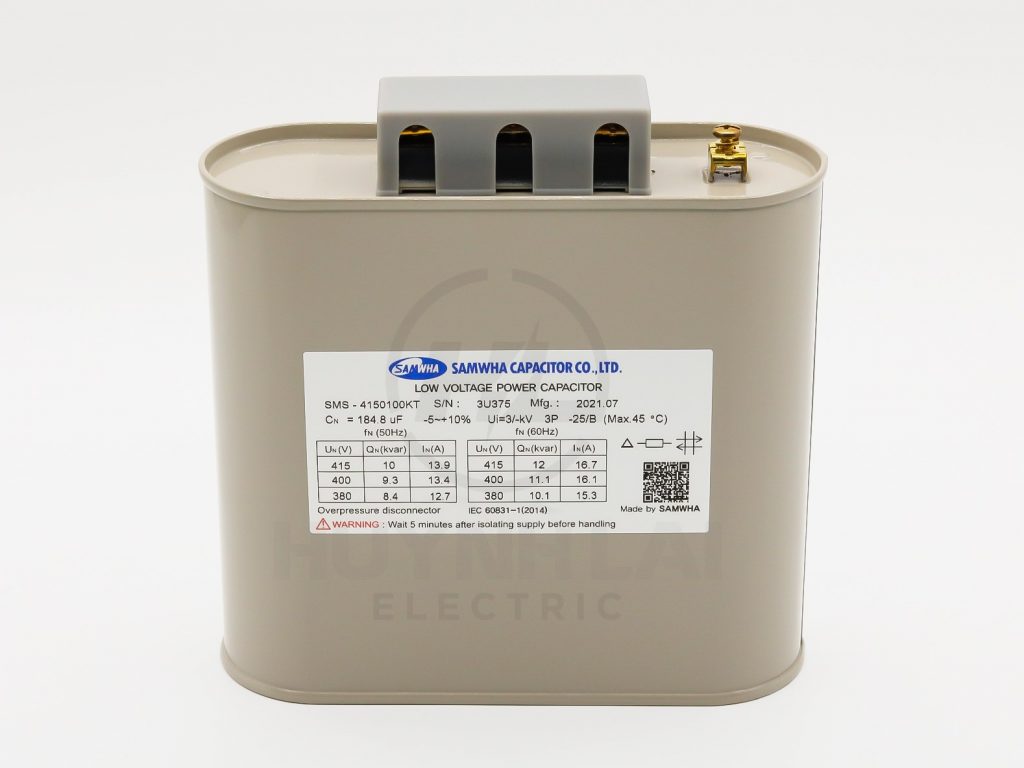 SAMWHA TU DAU VUONG 10KVAR