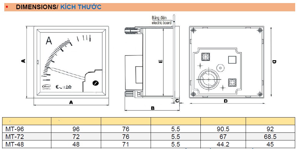 KICH THUOC DH AMPE MASTER