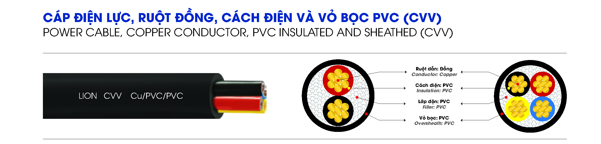 CVV 300 500V LION DPC