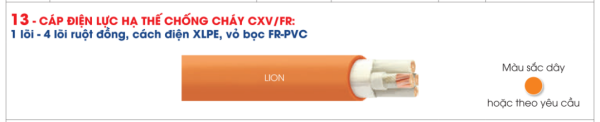 Dây CXV/FR Lion