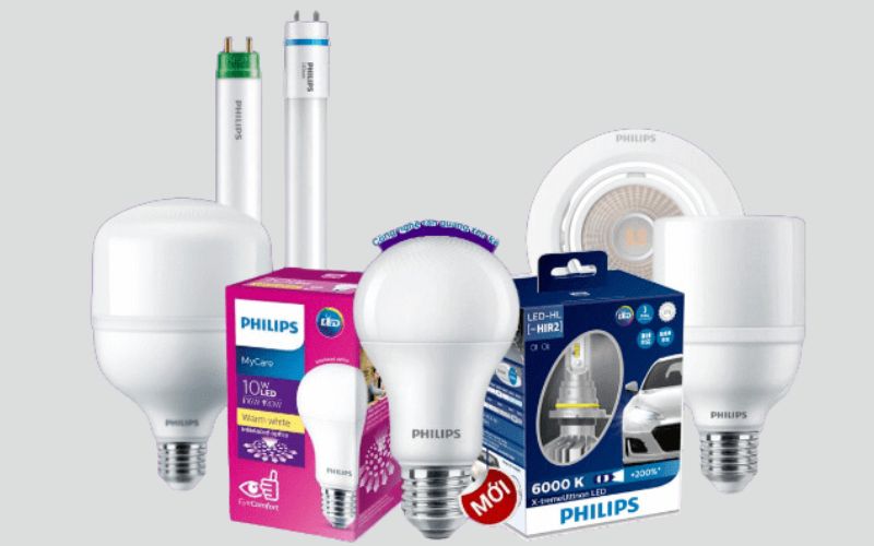 Sản phẩm đèn LED Philips hiện nay