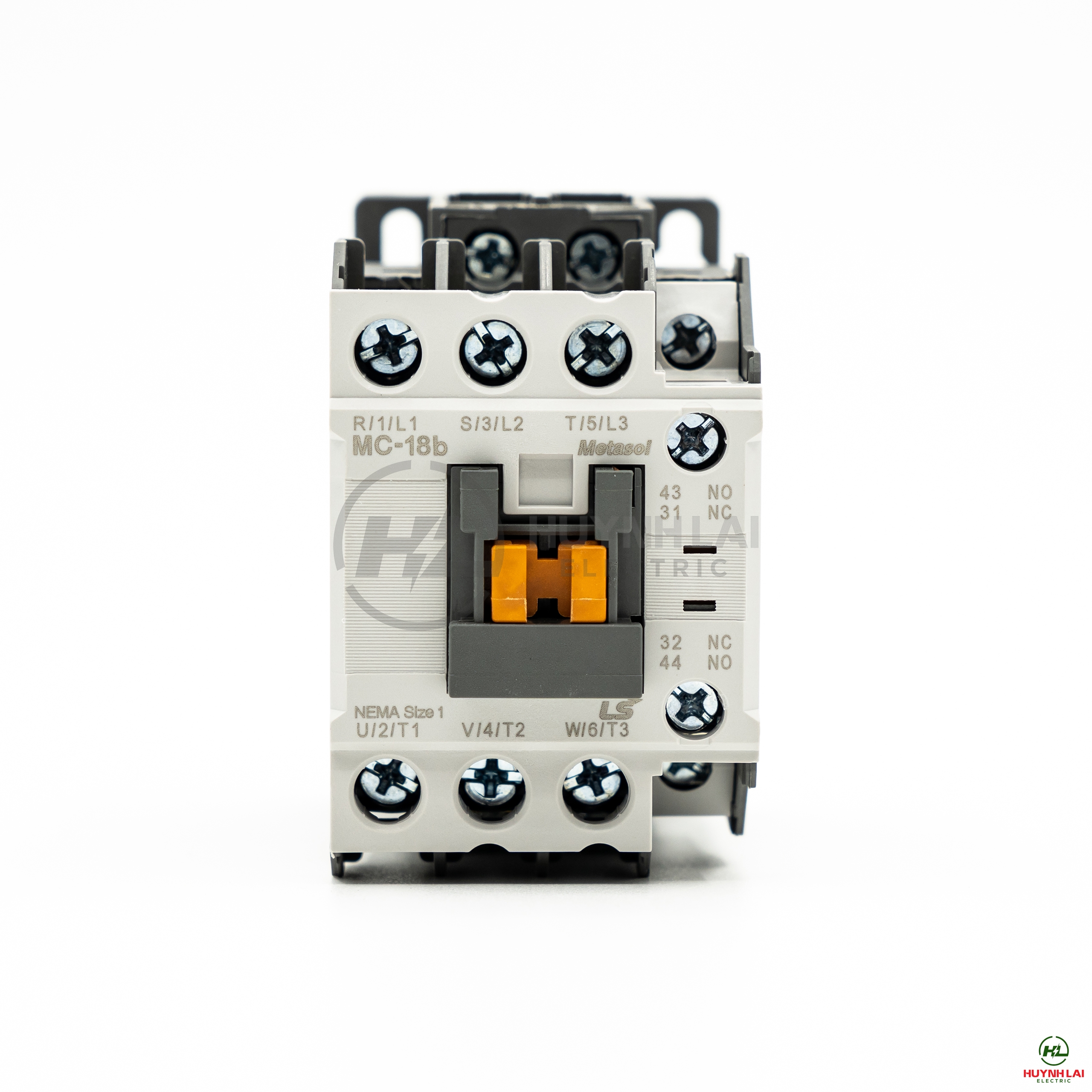 NOFUEL MC-18B AC Contactor – 120V Coil, 18A, 3 Pole, DIN Rail, LS MC Replacement