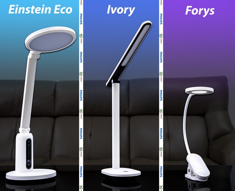 Các dòng đèn bàn PHILIPS