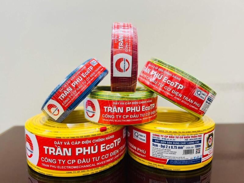 Dây cáp điện Trần Phú