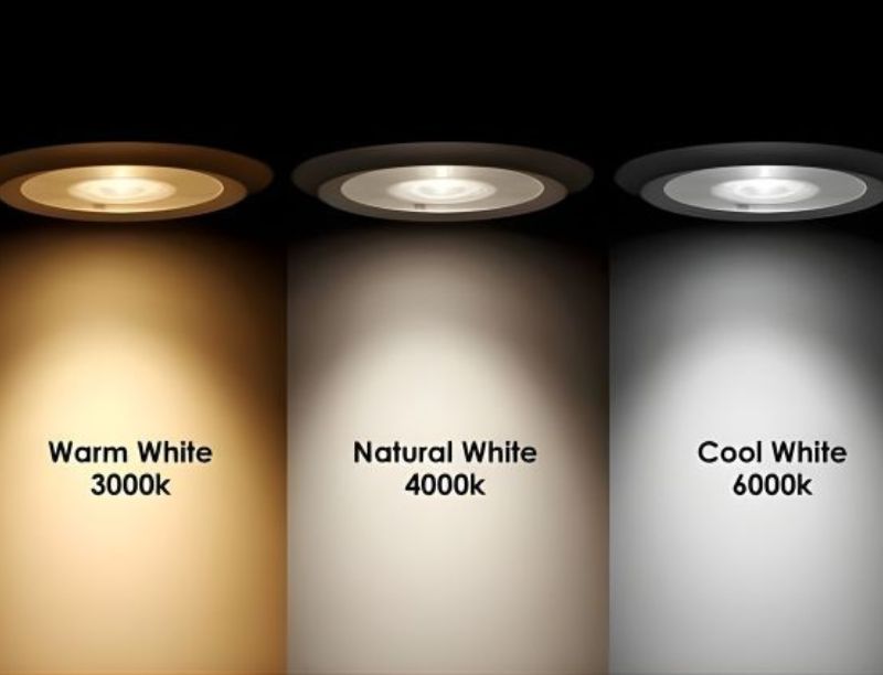 nhiệt độ màu của đèn led