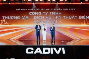 huynh lai dat danh hieu nha phan phoi xuat sac cadivi khu vuc mien nam