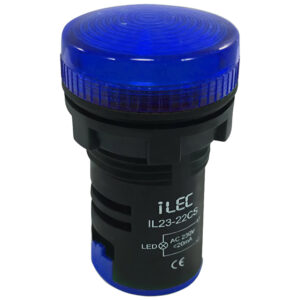 Đèn Báo Phi 22 Xanh Dương ILEC