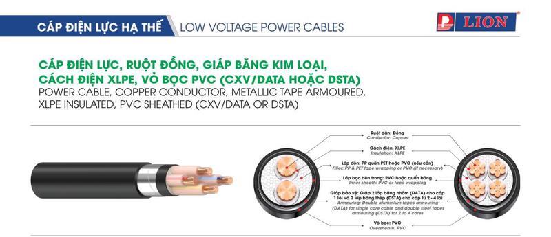 Cáp ngầm hạ thế