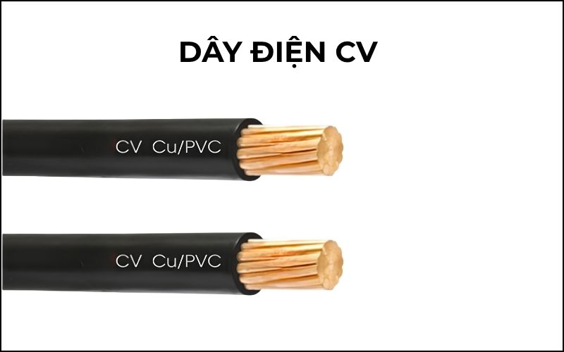 day dien cv Dây điện CV là loại dây cáp điện cơ bản nhất
